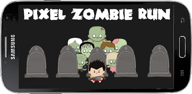pixel zombie run promo