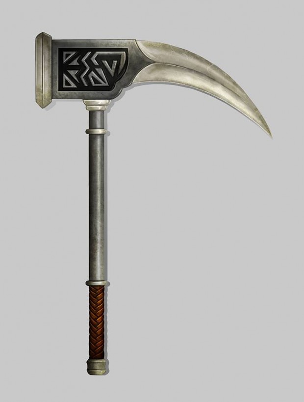Concept Art: Weapon: Hammer