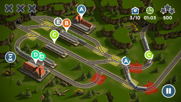 play train traffic control game