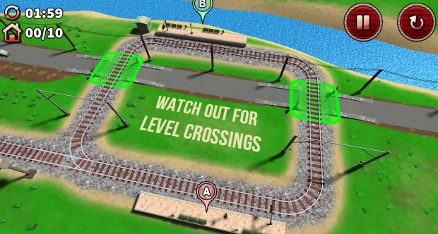 Watch out for crossings!