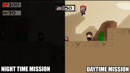 Daytime and Night time Missions