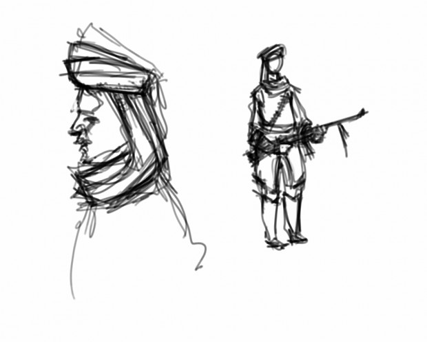 taliban machine gunner