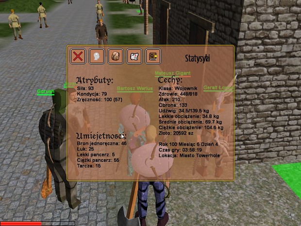 CaRpg gameplay screenshots
