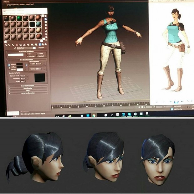 Maya 3D model update