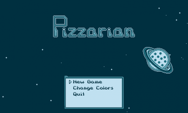Pizzarian Title Screen