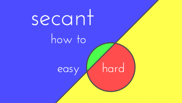 Secant: A Game of Sorts
