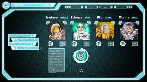 User Interface Design for hiring crew