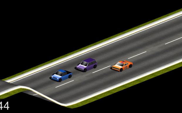 Micro Car Racing Gameplay Pictures