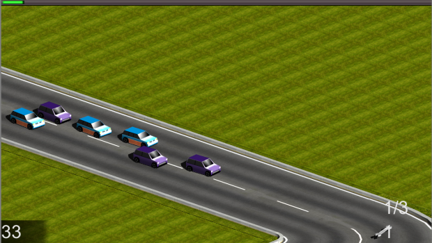 Micro Car Racing Gameplay Pictures