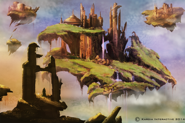 Concept of Islands Of The Sky