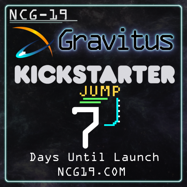 Kickstarter Countdown 7 Days