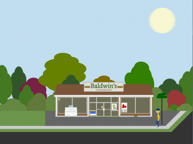 Baldwin's Convenience Store - Exterior