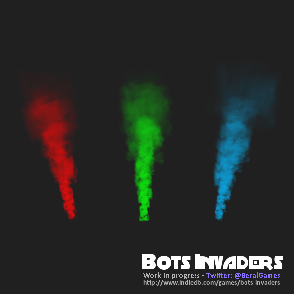 Bots Invaders - Particle System Tests