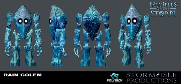 Disciples Of The Storm: Ice golem mesh