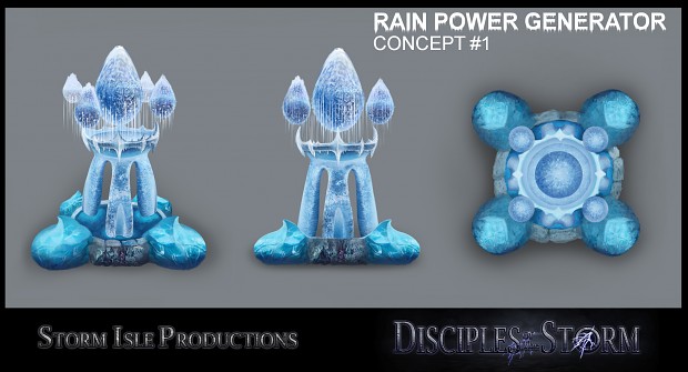 DOTS Rain faction power generator concepts