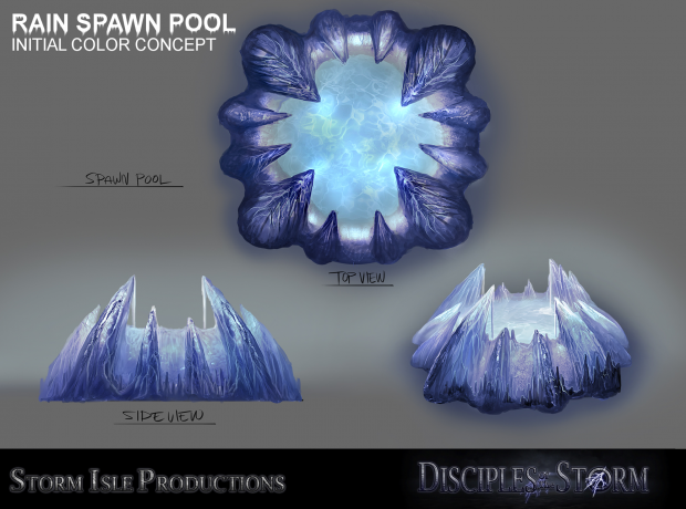 Rain Faction Air unit Spawning pool concept draft