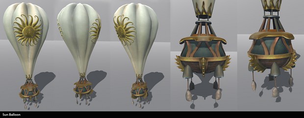 Sun Faction resource collecting balloon