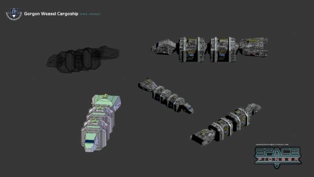 Concept prototype of spaceships (Updated 07082014)
