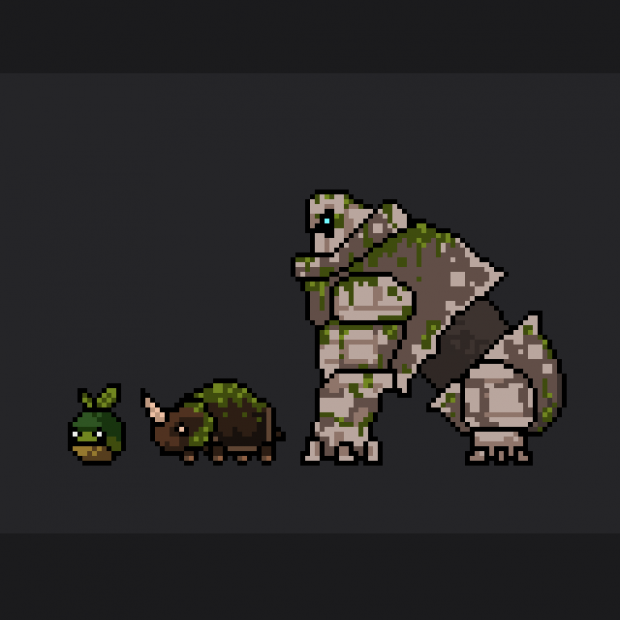 concepts for enemies on the JUNGLE PLANET