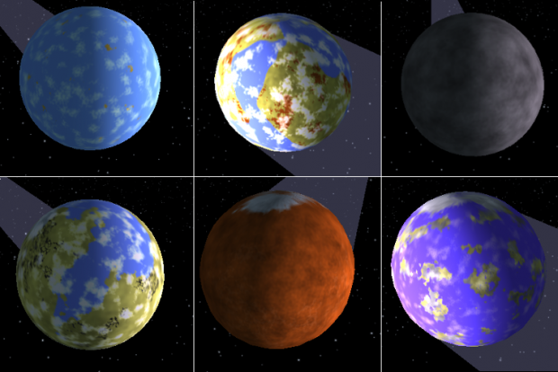 Procedural Planet Examples