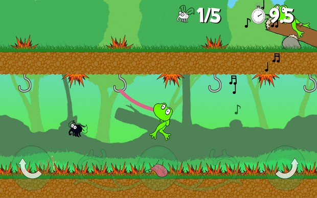 Frog in-game screenshots.