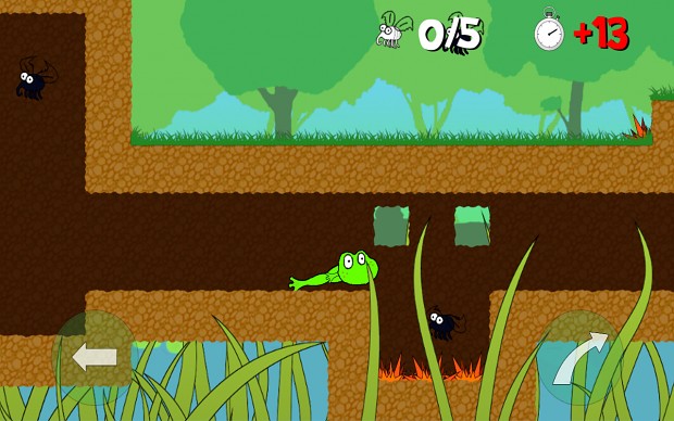 Frog in-game screenshots.