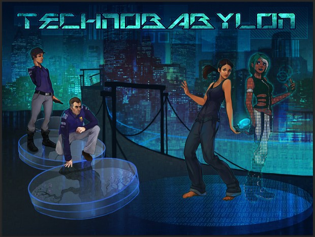 Technobabylon Poster