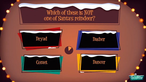 QuizWitz Holiday Release sample question