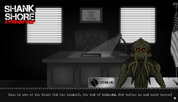 Cthulhu makes for a great cellmate