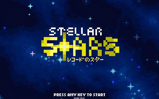 Stellar Stars - The New Start Screen!