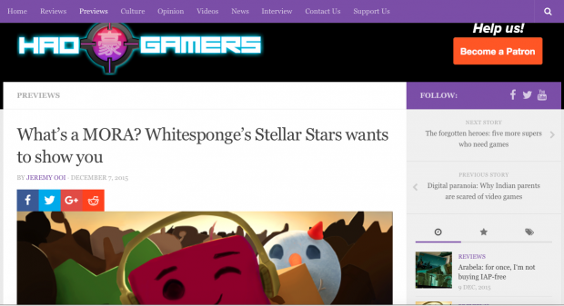 Stellar Stars - Featured On Haogamers