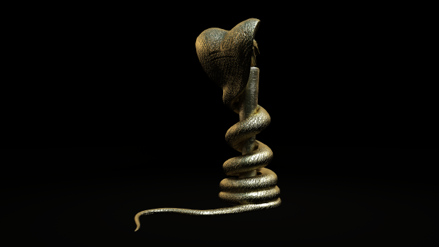 3D Model for Royal Snake Game