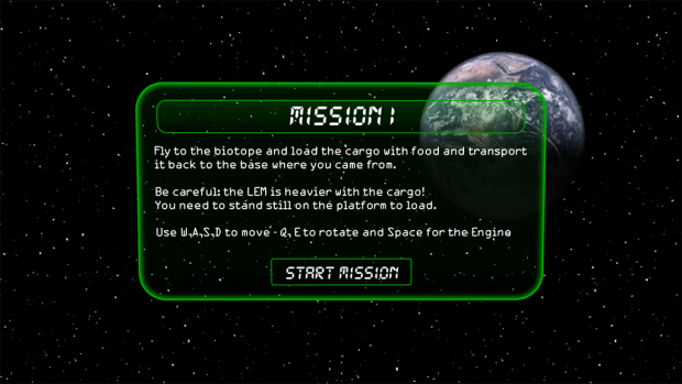 preAlpha Demo Mission 1
