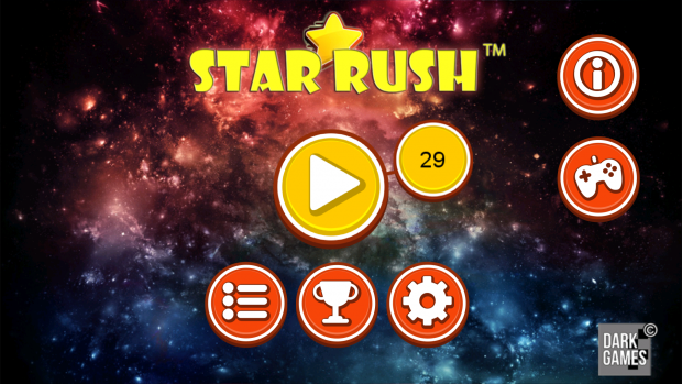 Star Rush Home Screen