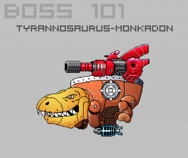 The Tyrannosaurus Monkadon