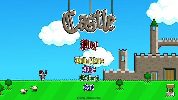 Castle - Main menu