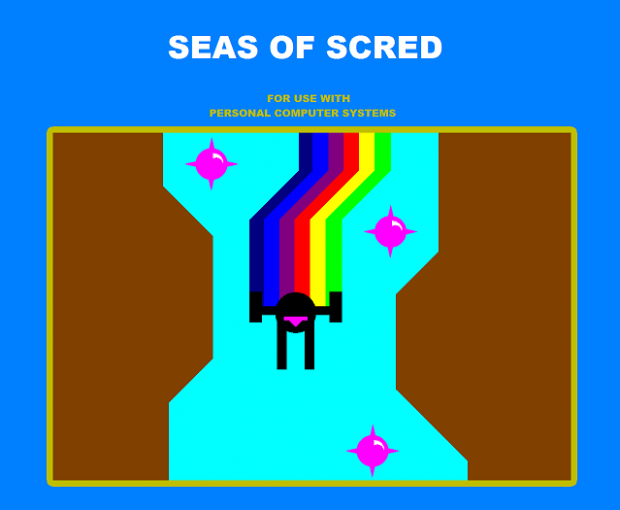 Seas of Scred - Box Art 50%