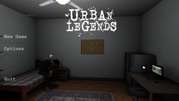 Urban Legends Main Menu