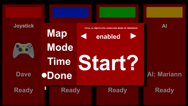 v1.5 Menu: Map setup