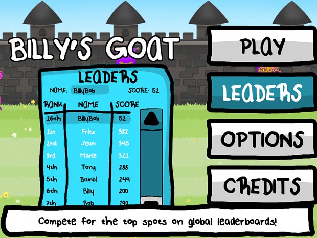 Billy's Goat Game Shots