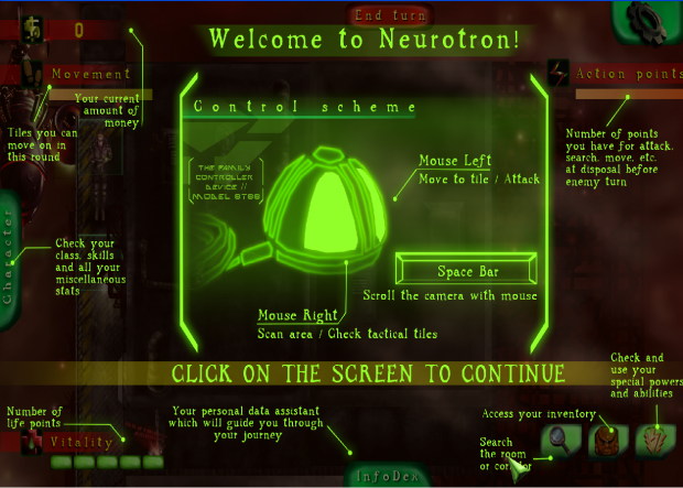Neurotron - Early pre-alpha screenshot #1