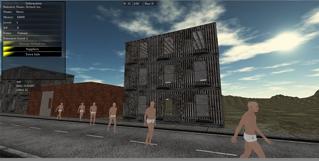 New building, and first NPC Models