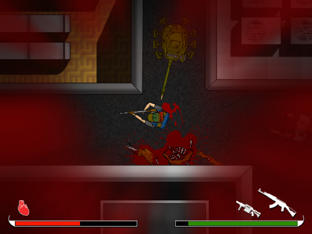 Gameplay SnapShot of "ZombieCalypse"