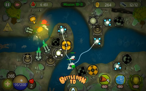 Battlefish TD - Screenshots