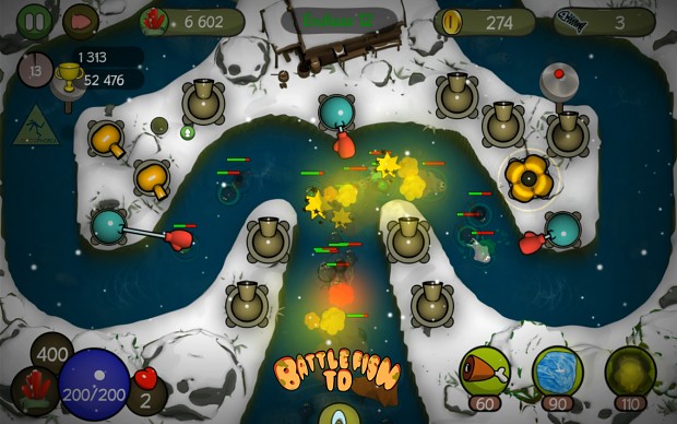 Battlefish TD - Screenshots