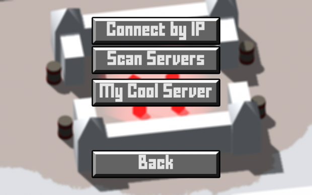 Server list Menu