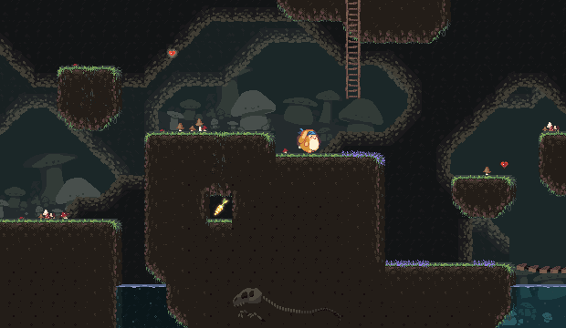 Mushroom cave