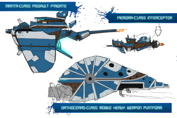 Concepts for marine enemies 1