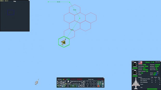 Screenshots version alpha - Yoyo maneuver