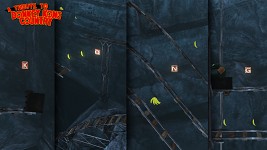 The KONG letters hidden in the levels!